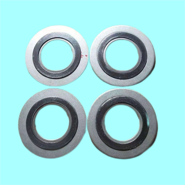 金屬纏繞墊片碳鋼不銹鋼304基本型316帶過濾網加筋內外環法蘭墊片